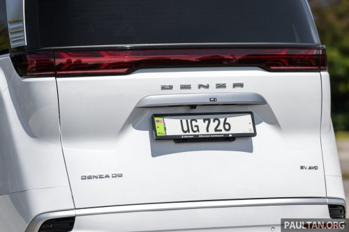 2026 Denza D9 prices now 15% higher with taxes – RM299k FWD, RM355k AWD; limited tax-free 2025 units