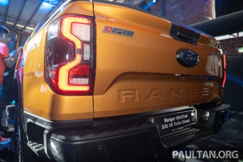 Ford Ranger WildTrak 3.0 V6 Turbo Diesel launched – RM193k Pen. Malaysia, RM199k OTR Sabah &amp; Sarawak