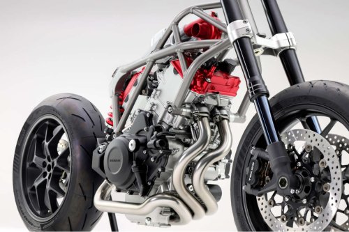 Honda, Honda releases teaser video of new V3 motorcycle