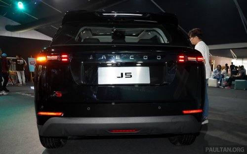 2025 Jaecoo J5 previewed in Malaysia – RM120k est; X50, HR-V rival; 1.5T, CVT, Level 2.5 ADAS; ROI open