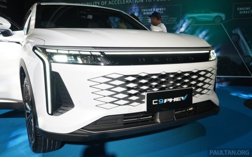 Omoda, PHEV, Omoda C9 PHEV launching in Malaysia March 18 – 537 PS, 145 km EV range, 1,100 km combined, RM220k est