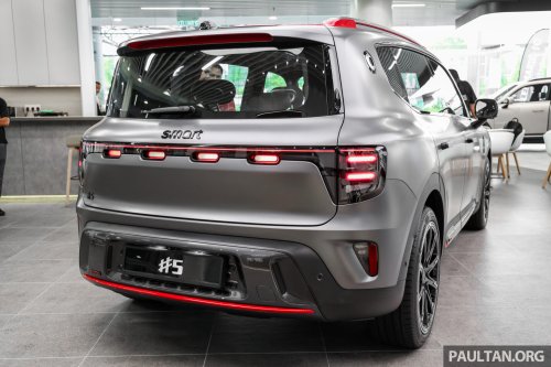 smart #5 previewed in Malaysia – up to 646 PS, 590 km WLTP range, 800V, 400 kW charging, 10-80% in 15 min