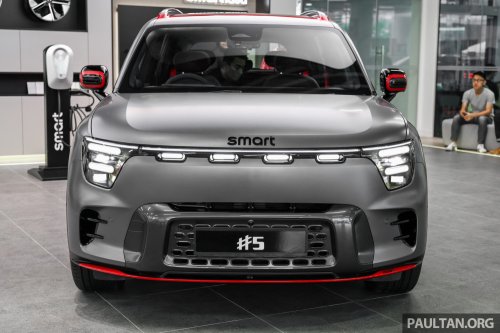 Smart, smart #5 previewed in Malaysia – up to 646 PS, 590 km WLTP range, 800V, 400 kW charging, 10-80% in 15 min