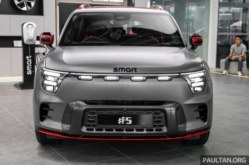 Smart, smart #5 previewed in Malaysia – up to 646 PS, 590 km WLTP range, 800V, 400 kW charging, 10-80% in 15 min