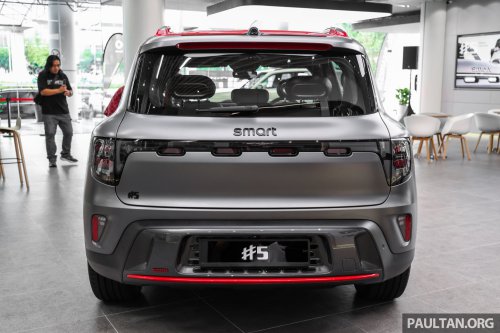smart #5 open for booking in Malaysia – Pro, Premium, Brabus variants; up to 646 PS, 590 km WLTP range