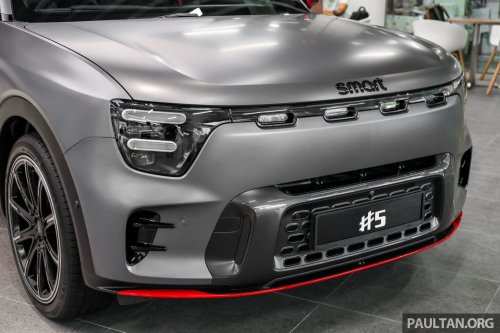 smart #5 previewed in Malaysia – up to 646 PS, 590 km WLTP range, 800V, 400 kW charging, 10-80% in 15 min