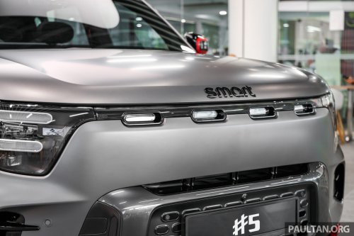 smart #5 open for booking in Malaysia – Pro, Premium, Brabus variants; up to 646 PS, 590 km WLTP range