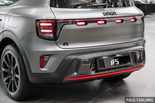 smart #5 open for booking in Malaysia – Pro, Premium, Brabus variants; up to 646 PS, 590 km WLTP range