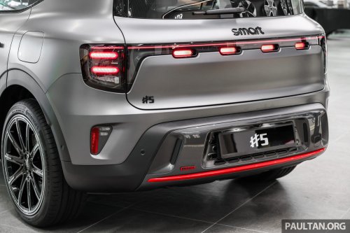 smart #5 previewed in Malaysia – up to 646 PS, 590 km WLTP range, 800V, 400 kW charging, 10-80% in 15 min