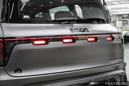 smart #5 open for booking in Malaysia – Pro, Premium, Brabus variants; up to 646 PS, 590 km WLTP range