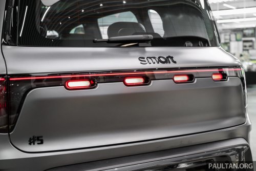 smart #5 previewed in Malaysia – up to 646 PS, 590 km WLTP range, 800V, 400 kW charging, 10-80% in 15 min