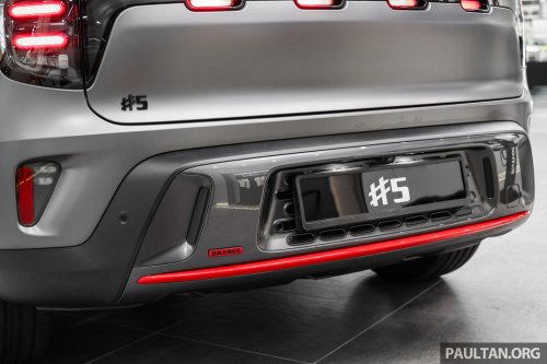 smart #5 previewed in Malaysia – up to 646 PS, 590 km WLTP range, 800V, 400 kW charging, 10-80% in 15 min