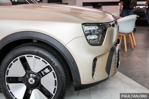 smart #5 open for booking in Malaysia – Pro, Premium, Brabus variants; up to 646 PS, 590 km WLTP range