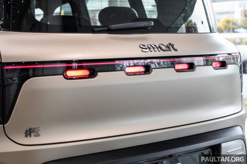 smart #5 previewed in Malaysia – up to 646 PS, 590 km WLTP range, 800V, 400 kW charging, 10-80% in 15 min