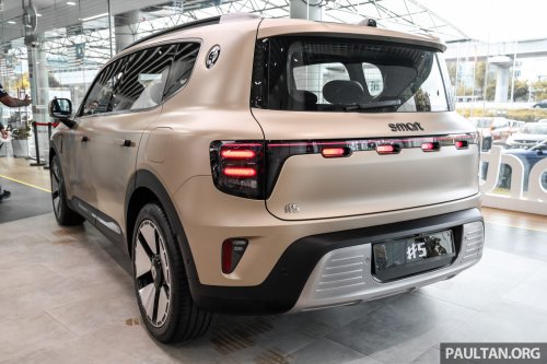 smart #5 previewed in Malaysia – up to 646 PS, 590 km WLTP range, 800V, 400 kW charging, 10-80% in 15 min