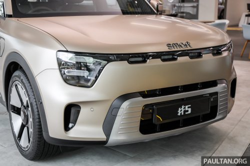 smart #5 previewed in Malaysia – up to 646 PS, 590 km WLTP range, 800V, 400 kW charging, 10-80% in 15 min