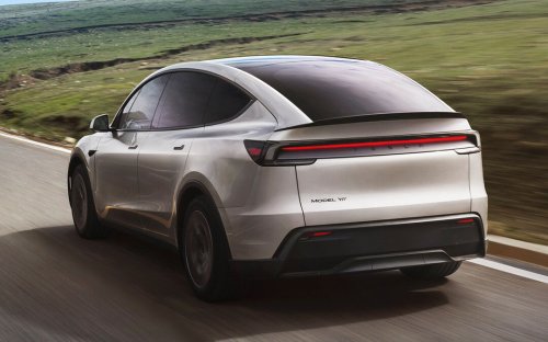 2026 Tesla Model Y in China updated to get larger 16-inch screen, black headlining from 6-seater Model Y L
