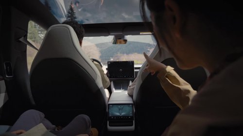 2026 Tesla Model Y in China updated to get larger 16-inch screen, black headlining from 6-seater Model Y L
