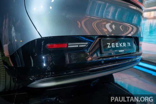 2026 Zeekr 7X pricing updated – three variants now from RM183k to RM231k; increased by up to 1.8%