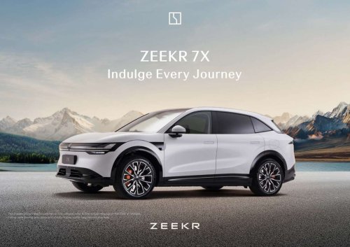 Check out the Zeekr 7X SUV and Zeekr 009 MPV at IOI City Mall Putrajaya this week – until Nov 2