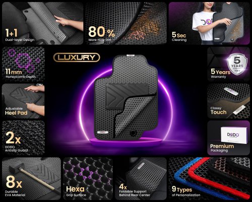DODO Mat premium car mats – 31% off limited time Merdeka promo, save up to RM300+, four days only!