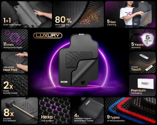 DODO Mat premium car mats – 31% off limited time Merdeka promo, save up to RM300+, four days only!