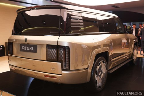 BYD, SUV, Rolls-Royce, Yangwang U8L in China – BYD’s ultra-luxurious 6-seater REEV SUV rivals Rolls-Royce Cullinan; RM769k