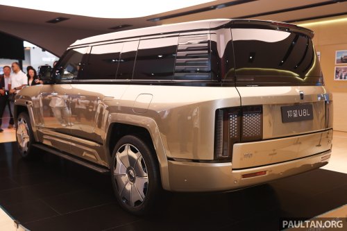 Yangwang U8L in China – BYD’s ultra-luxurious 6-seater REEV SUV rivals Rolls-Royce Cullinan; RM769k