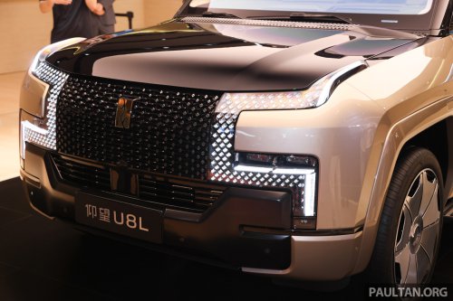 Yangwang U8L in China – BYD’s ultra-luxurious 6-seater REEV SUV rivals Rolls-Royce Cullinan; RM769k