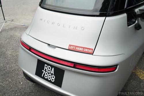 Microlino previewed in Malaysia – first debut in Asia; modern bubble car with 228 km EV range; 2026 launch