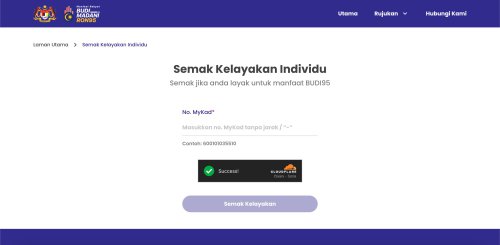 Budi95: website online, Malaysians can now check for RON95 petrol subsidy eligibility with MyKad number