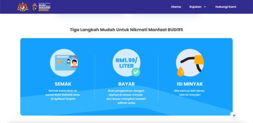 Budi95: website online, Malaysians can now check for RON95 petrol subsidy eligibility with MyKad number