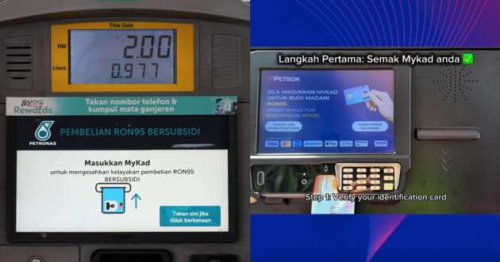 Budi95: tap payment card before MyKad for Petronas, Shell, BHPetrol; but MyKad first then card for Petron
