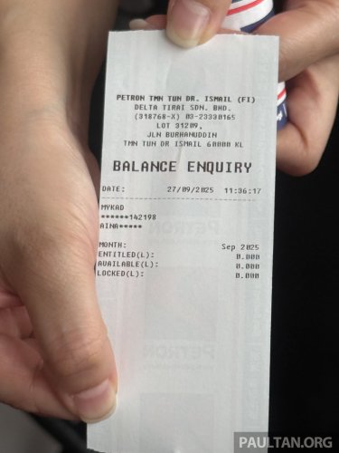 Budi95: RM3.7 mil worth of RON95 petrol purchased on first day by PDRM/ATM personnel – Amir Hamzah