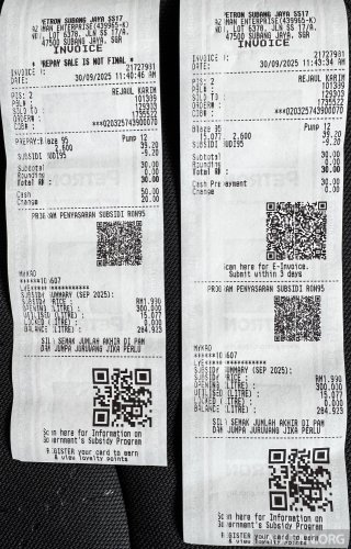 Budi95 starts for all Malaysians today – we fill up with RM30 worth of RON95 petrol at each major oil brand