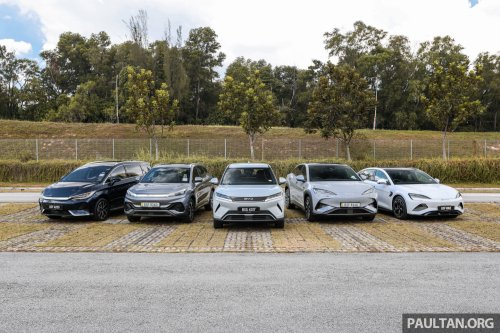 BYD in Malaysia – most complete EV range including sedan, SUV, MPV, plus widest sales/service network