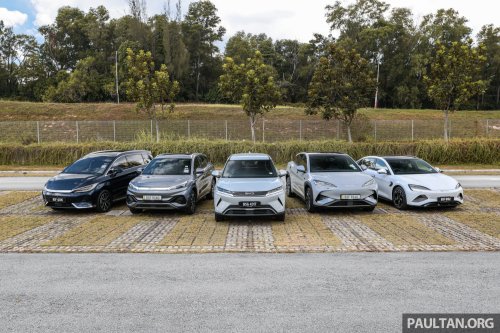 BYD in Malaysia – most complete EV range including sedan, SUV, MPV, plus widest sales/service network