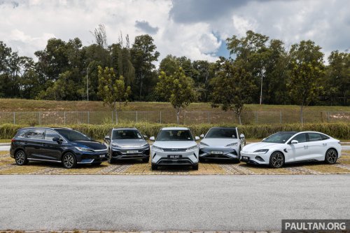 BYD in Malaysia – most complete EV range including sedan, SUV, MPV, plus widest sales/service network