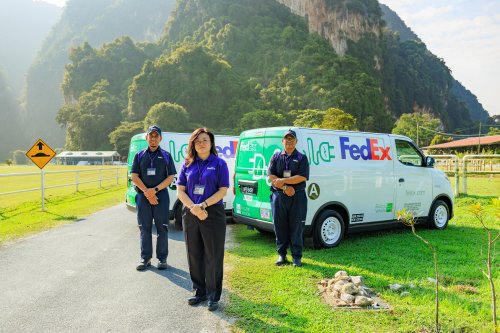 FedEx deploys 41 Maxus eDeliver 3 electric vans in Malaysia for parcel pickup and delivery services