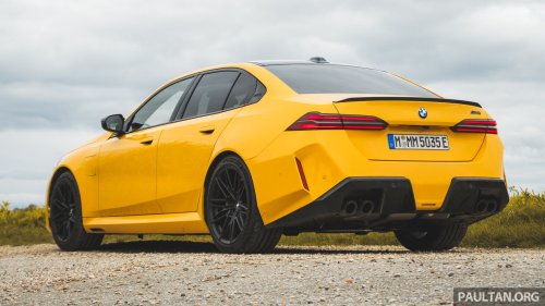 BMW, BMW M5, PHEV, 2025 BMW M5 review – G90, RM1.2 million, PHEV, 727 PS/1,000 Nm, nearly 2.5 tonnes but can it still thrill?