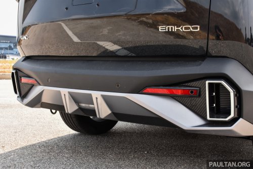 GAC Emkoo in Malaysia – full gallery of Premium Pro variant; power tailgate, auto parking, from RM130k est