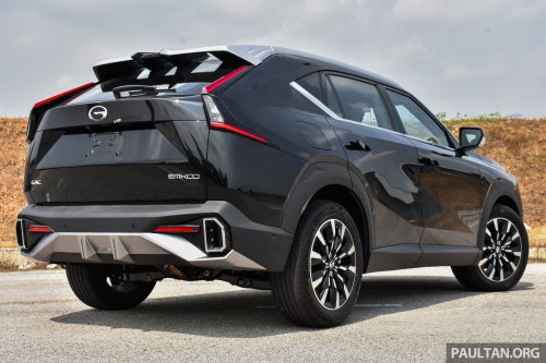 GAC, GAC Emkoo in Malaysia – full gallery of Premium Pro variant; power tailgate, auto parking, from RM130k est