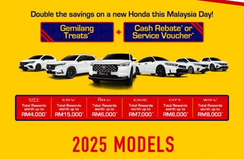 Honda, Honda City, Honda CR-V, Honda Malaysia Sept 2025 promo – CR-V up to RM15k off, City RM8k off, free service for existing customers