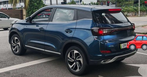 Jetour eVT5 sighted on-road in Malaysia – EV version of Chery Tiggo Cross, 53.6 kWh; local launch soon?