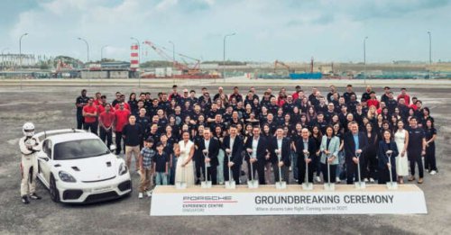 Porsche Experience Centre Singapore construction begins – first PEC in Southeast Asia; opens in 2027