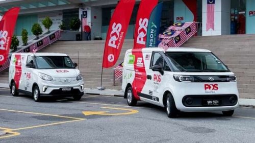 Pos Malaysia takes delivery of 136 Maxus eDeliver 3 EV vans, adding on to its growing electric vehicle fleet