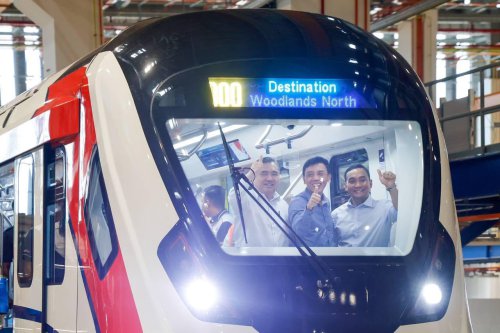 RTS Link first train set arrives in JB, testing starts now