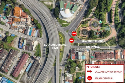Klang road closures Sept 27-29, October 1-2 for DYTM Raja Muda Selangor royal wedding – full schedule here