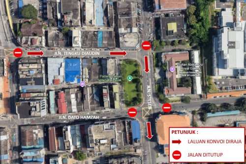 Klang road closures Sept 27-29, October 1-2 for DYTM Raja Muda Selangor royal wedding – full schedule here