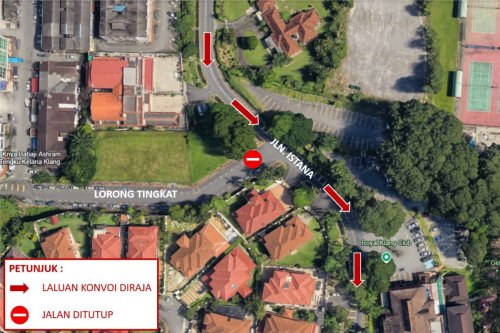 Klang road closures Sept 27-29, October 1-2 for DYTM Raja Muda Selangor royal wedding – full schedule here